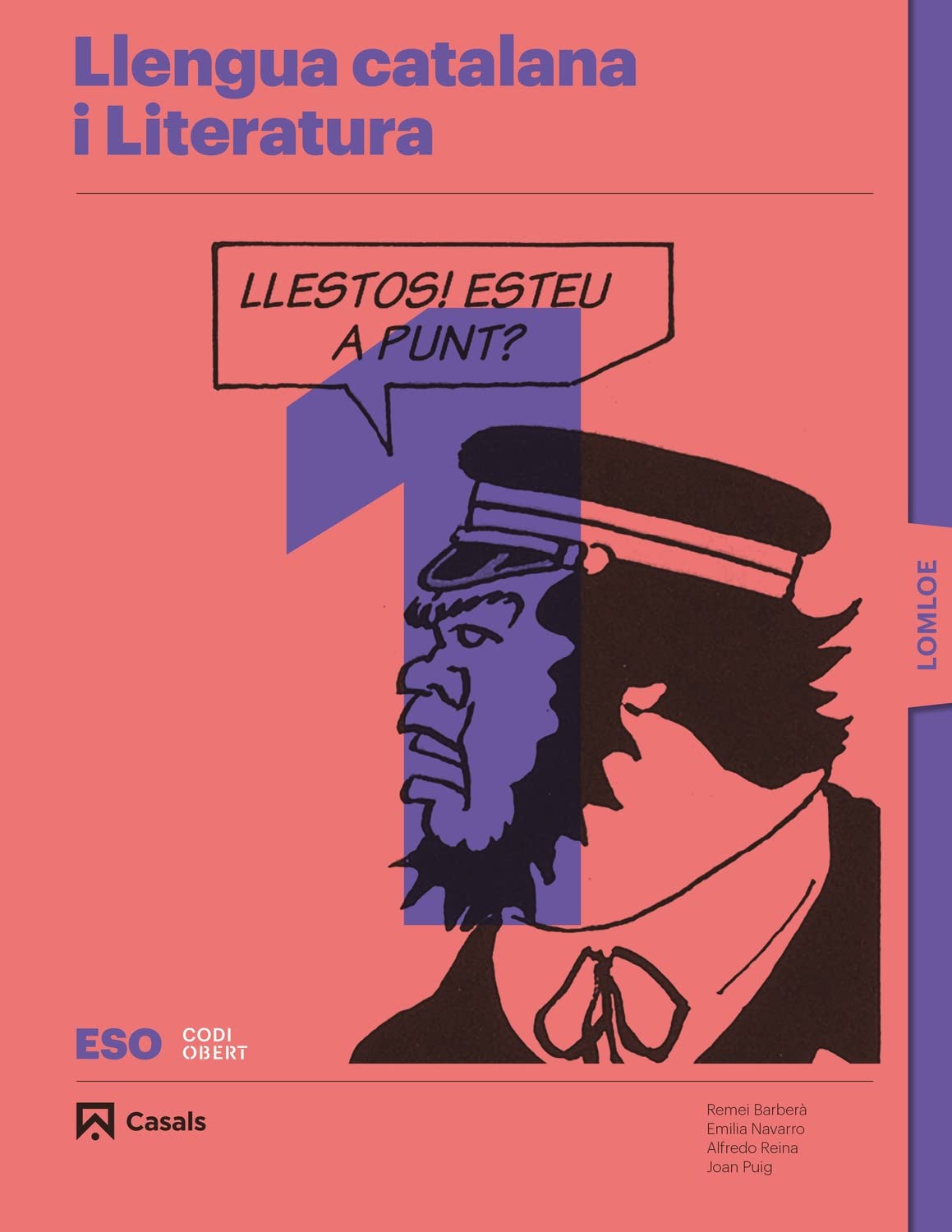 Libro: Llengua catalana i Literatura 1 ESO LOMLOE