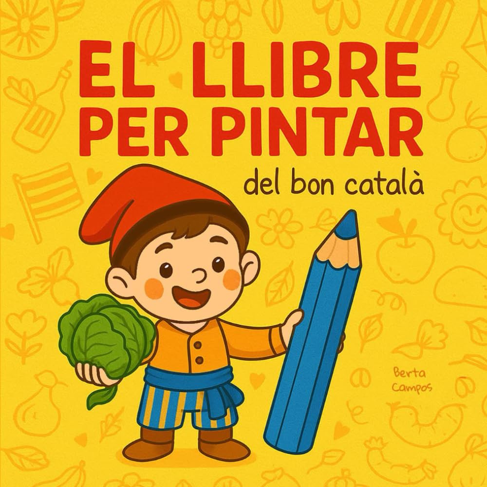 Libro: El llibre per pintar del bon català