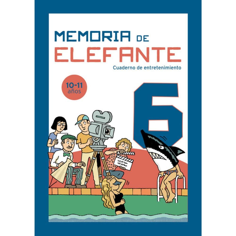 Libro: Memoria de elefante 6: cuaderno infantil: Cuadernillo para niños de 10 y 11 años: sexto de primaria: Cuadernillo de actividades (cuadernos de actividades)