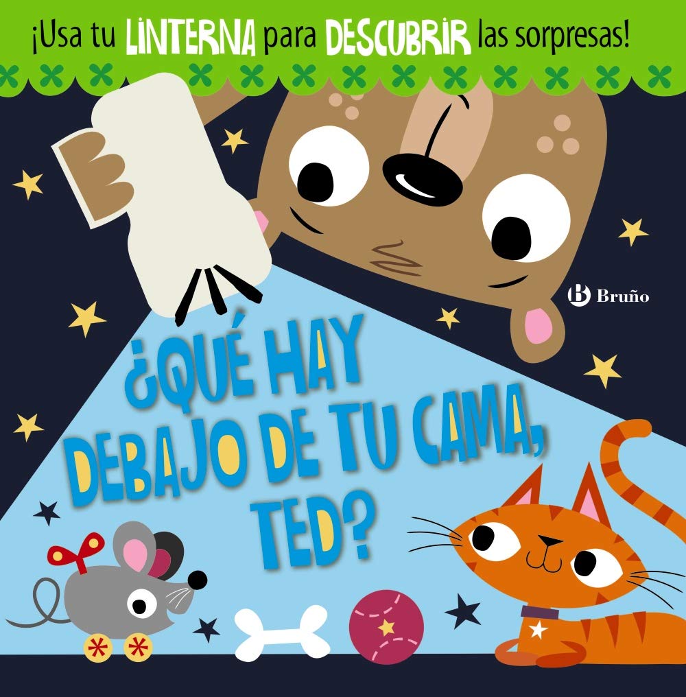 ¿Qué hay debajo de tu cama, Ted? (Castellano - A PARTIR DE 3 AÑOS - MANIPULATIVOS (LIBROS PARA TOCAR, JUGAR Y PINTAR), POP-UPS - Otros libros)