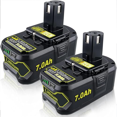 VANTTECH---Paquete-de-2-baterías-de-repuesto-P108-de-7,0-Ah-y-18-V-para-Ryobi-(litio,-18-V,-P102,-P103,-P104,-P105,-P107,-P108),-compatible-con-herramientas-inalámbricas-Ryobi-de-18-V.