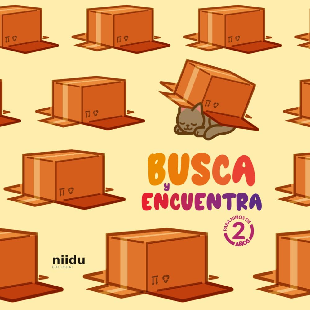 Libro: Busca y Encuentra para niños de 2 años: Primeras palabras y atención. +30 juegos de observación para desarrollar el vocabulario cotidiano y la concentración (24-36 meses)