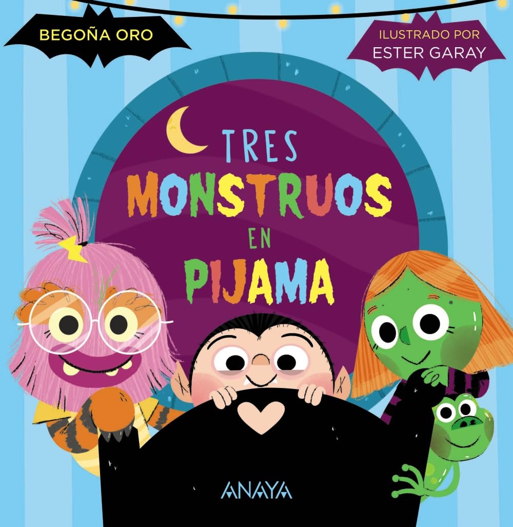 Libro: Tres monstruos en pijama