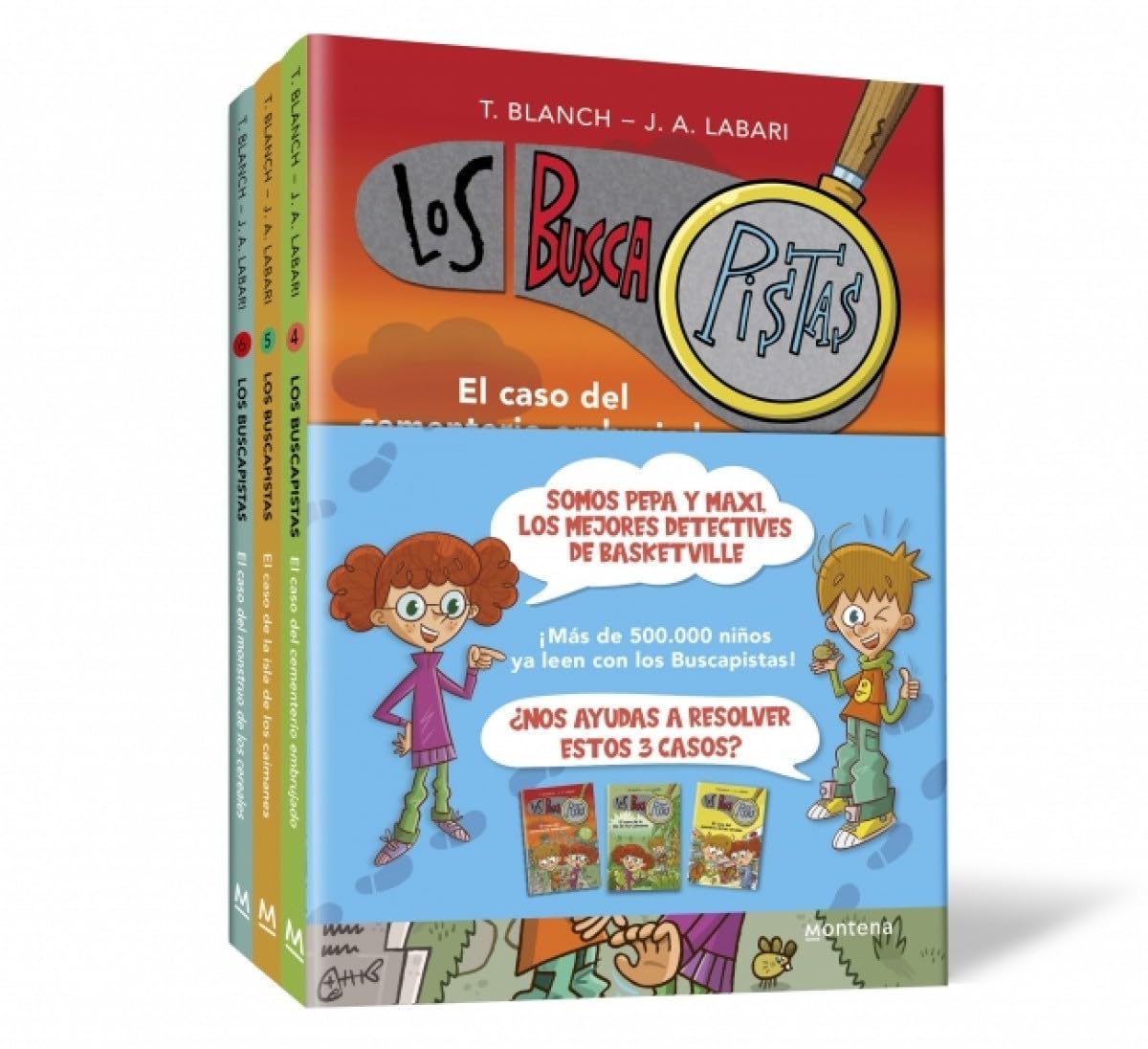 Libro: Los BuscaPistas 4, 5 y 6 - Pack Los BuscaPistas (Jóvenes lectores)