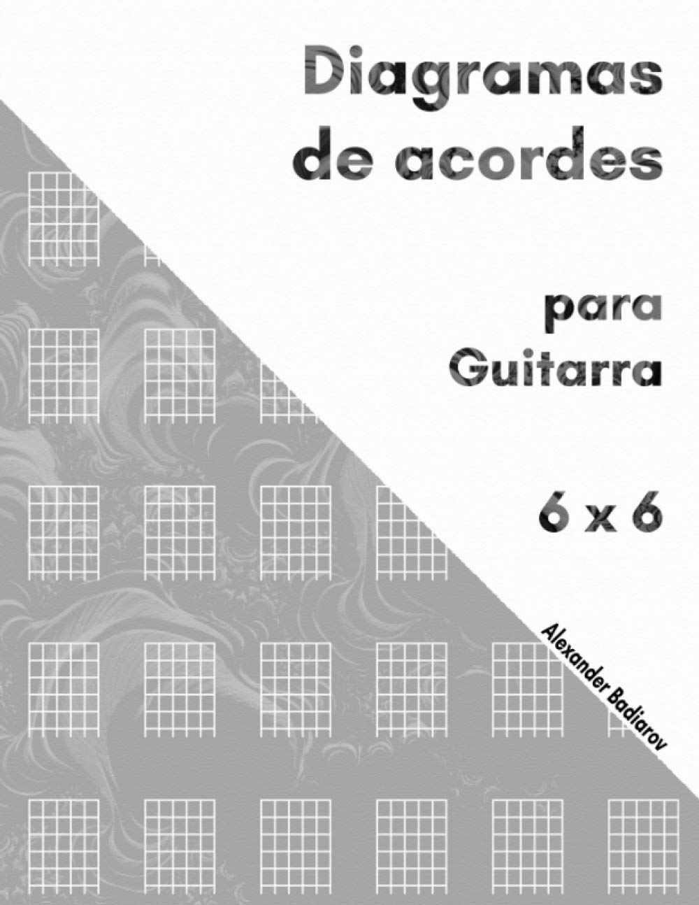 Libro: Diagramas de acordes para guitarra: 6x6