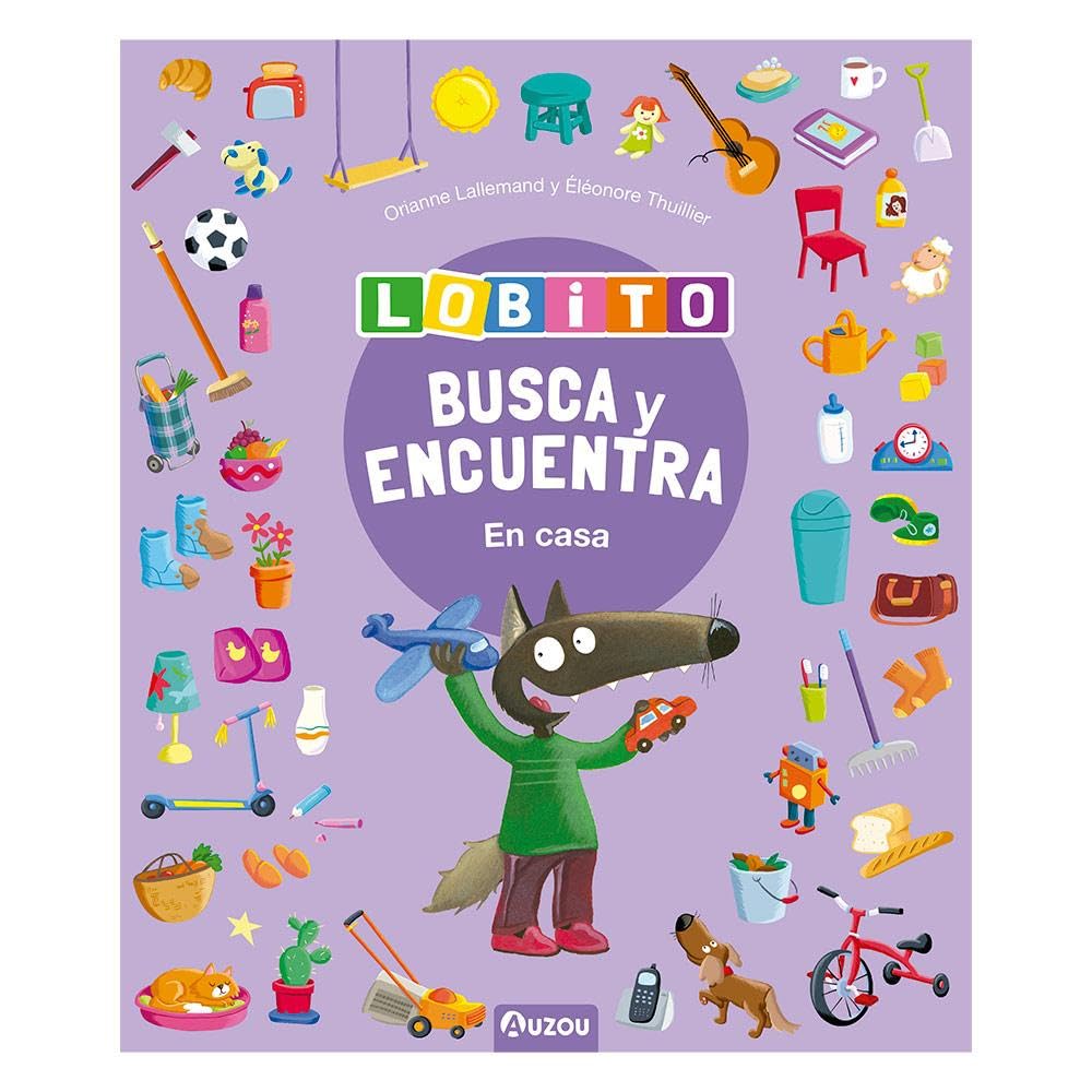 Libro: Lobito. Busca y encuentra en mi casa