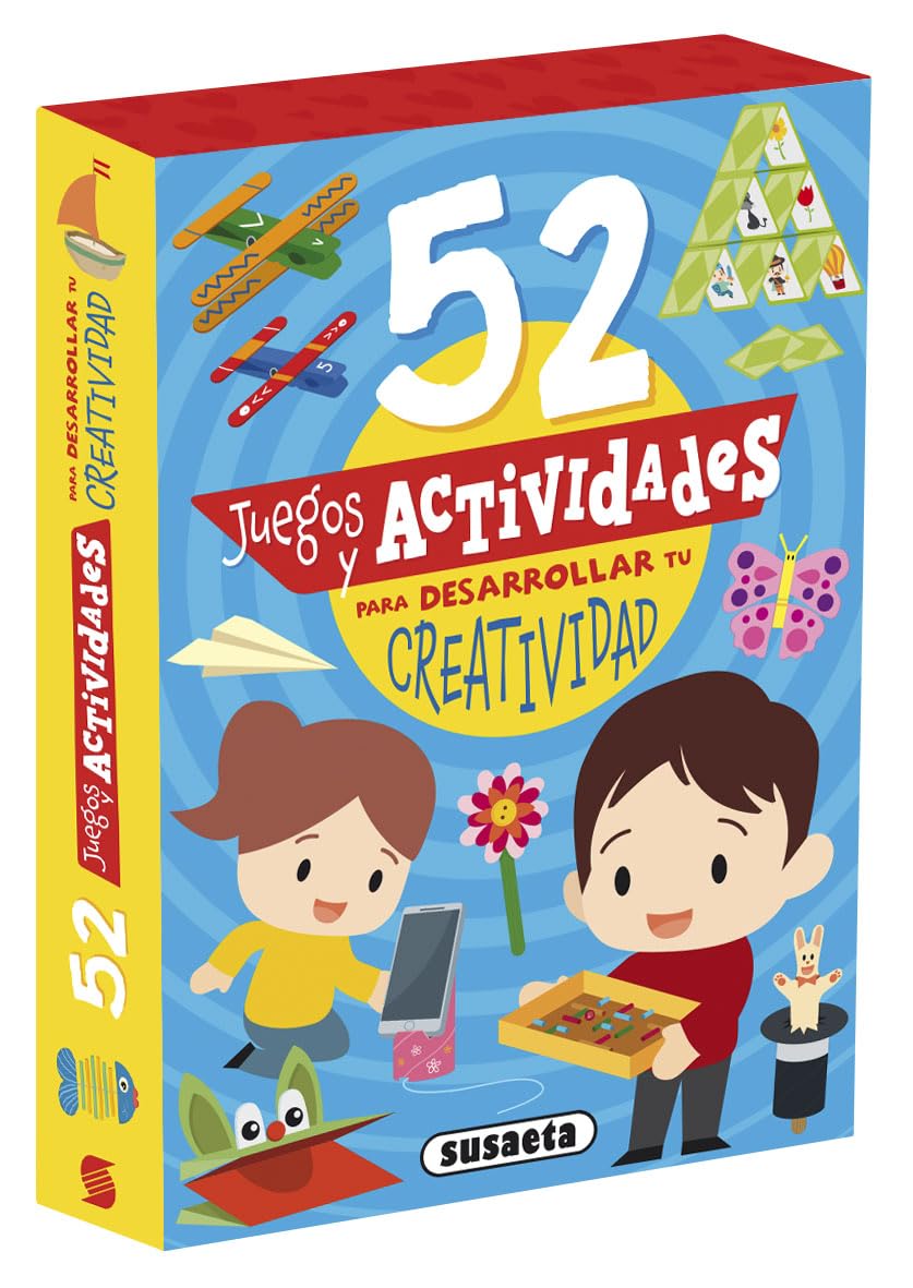 Libro: 52 juegos y actividades para desarrollar tu creatividad (Barajas de juegos y actividades)