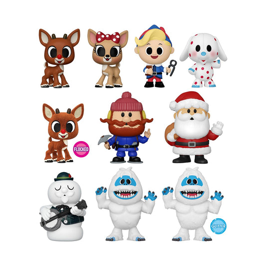 Funko Pop Minis: Navidad - Rudolph The Red-Nosed Reindeer, One Mini Figura de Vinilo - (Styles May Vary) - Rudolph The Red-Nosed Reindeer