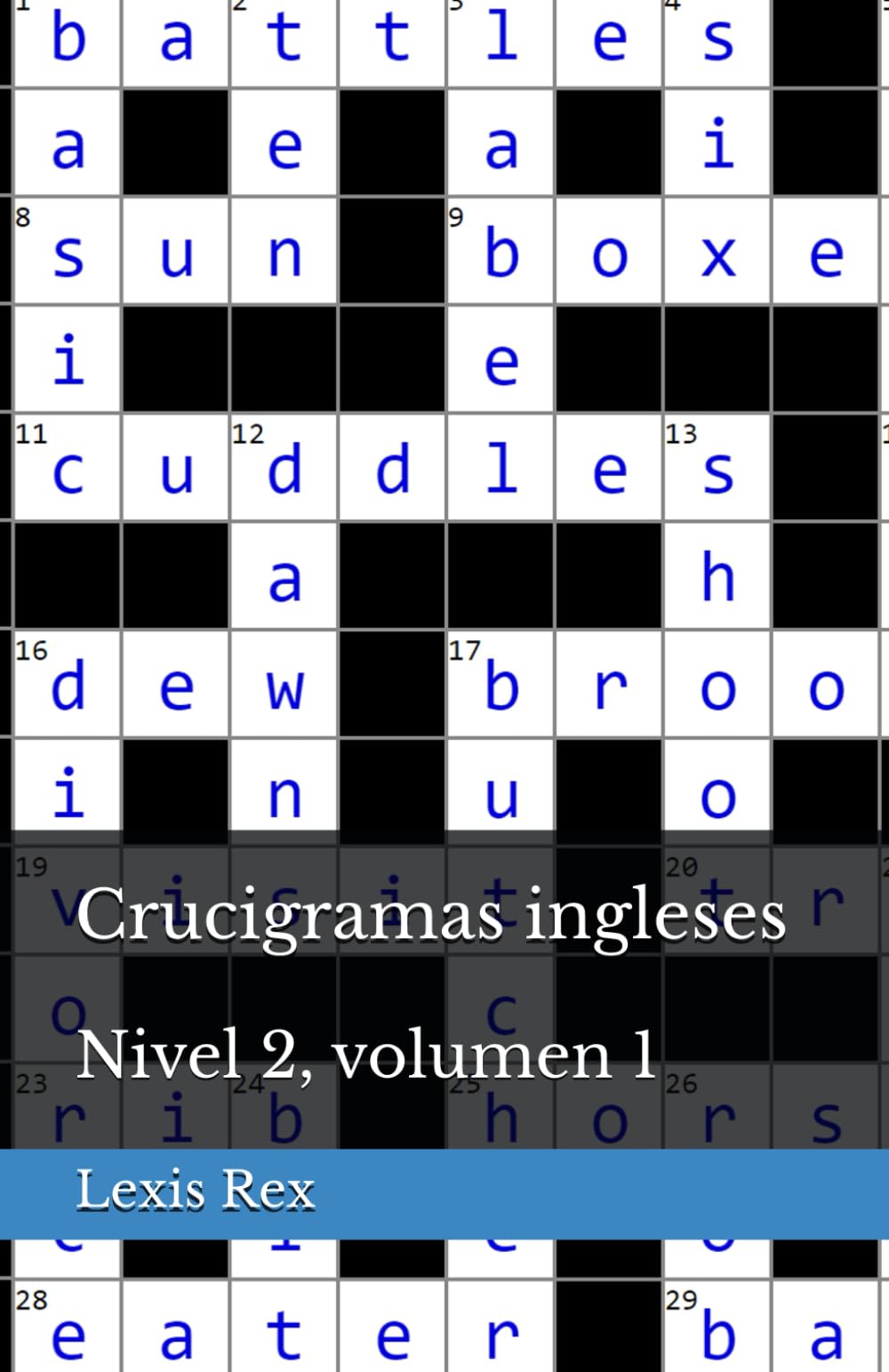 Libro: Crucigramas ingleses: Nivel 2, volumen 1