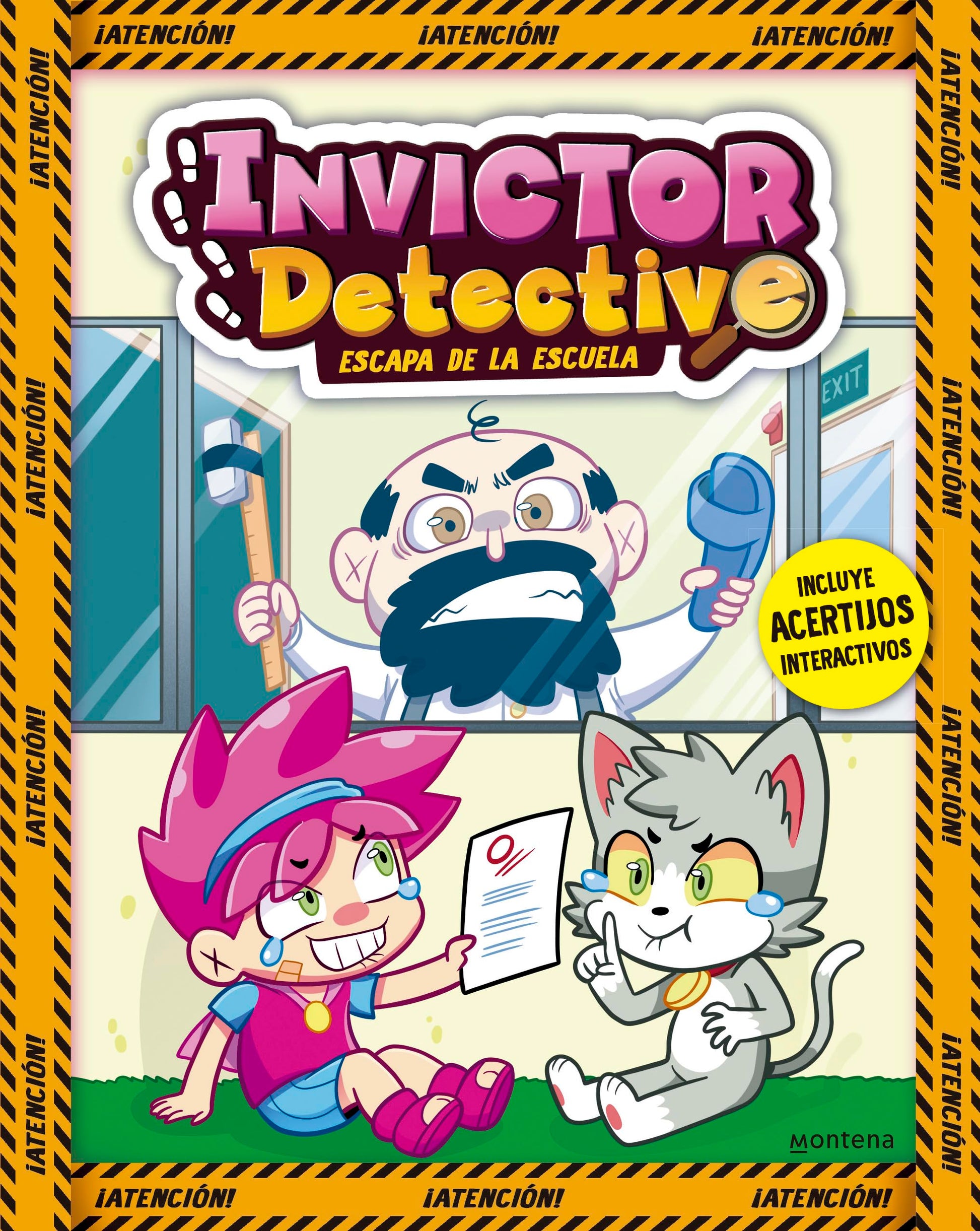 Libro: Invictor Detective escapa de la escuela (Invictor Detective 2): Incluye acertijos interactivos (Lo más visto)
