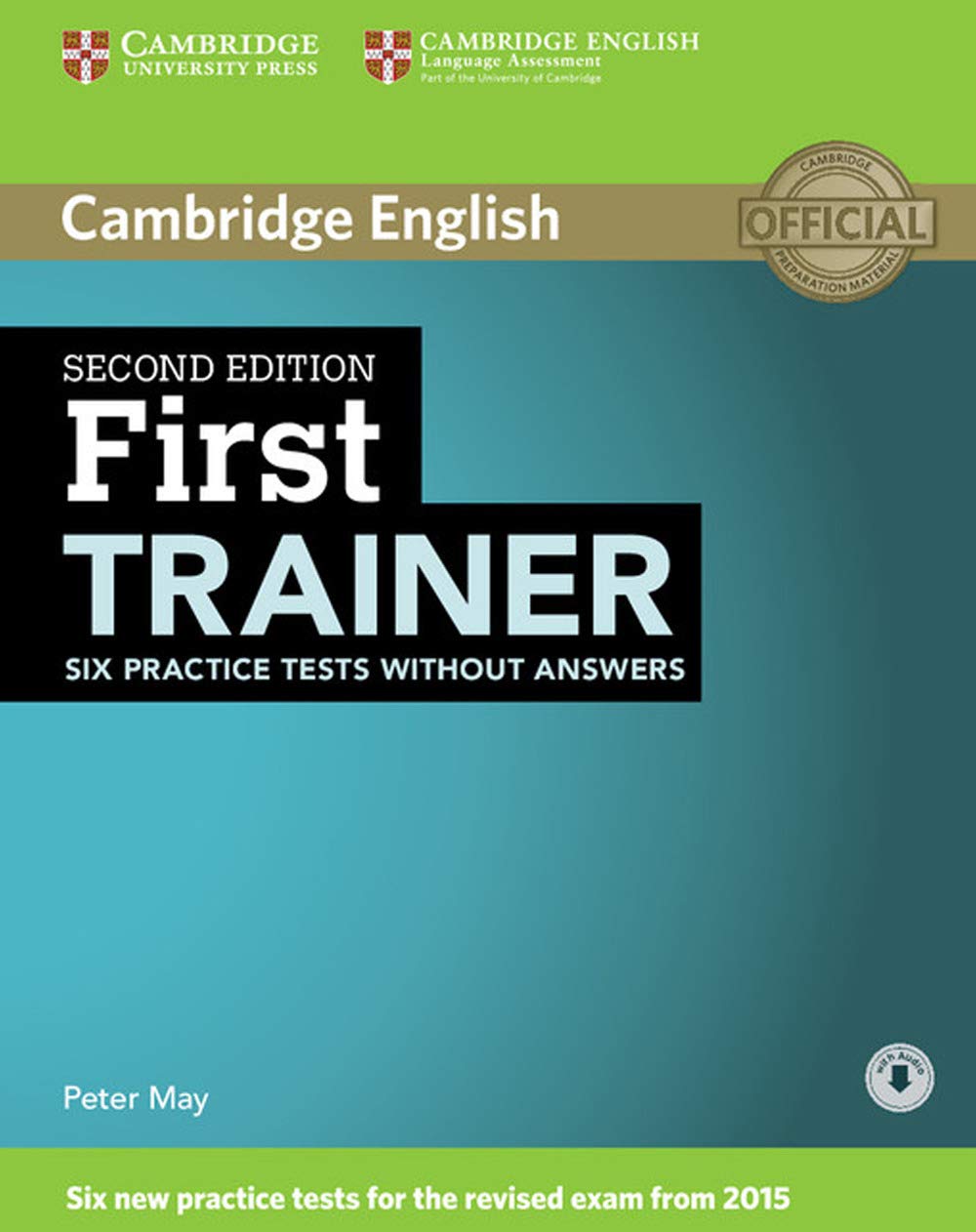 Libro: First Trainer Six Practice Tests without Answers with Audio