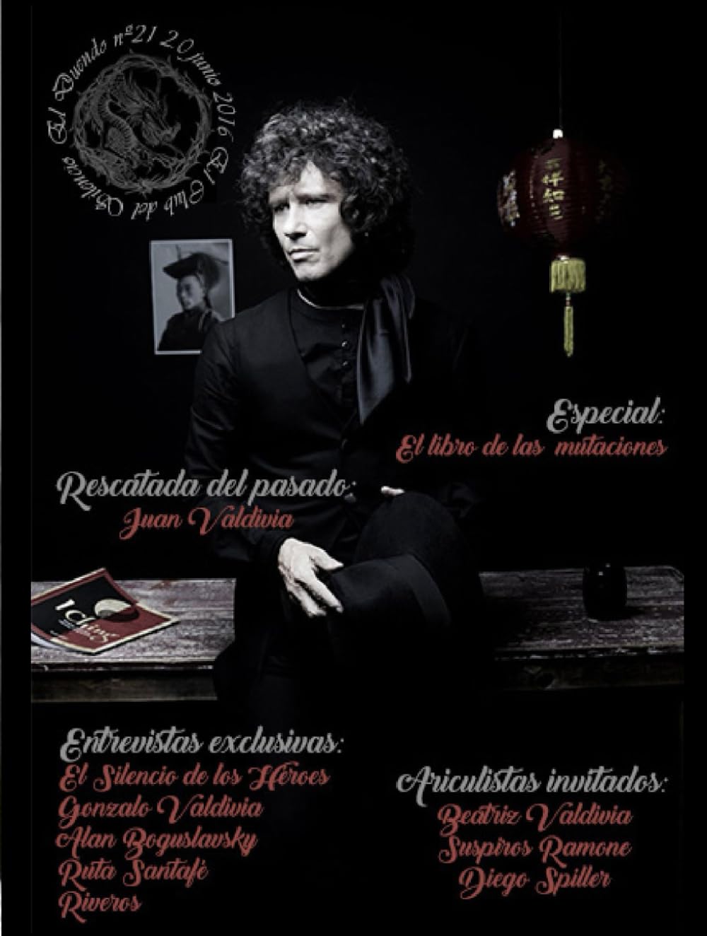 Libro: Héroes del Silencio. Fanzine El Duende, nº21. El Club del Silencio: Fanzine autorizado por Héroes del Silencio. Entrevistas a Juan Valdivia y Alan Boguslavsky