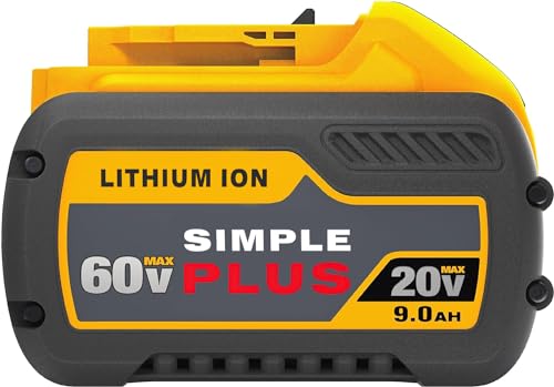 Reemplazo-para-batería-DeWalt-DCB606-DCB609-20V/60V-MAX-9.0Ah-compatible-con-herramientas-eléctricas-DeWalt-20V/60V,-reemplazo-para-batería-DeWalt-20V/60V-DCB612-compatible-con-cargadores-de-batería-DeWalt-20-60v