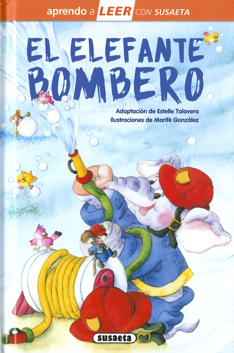 Libro: El elefante bombero (Aprendo a LEER con Susaeta - nivel 0)