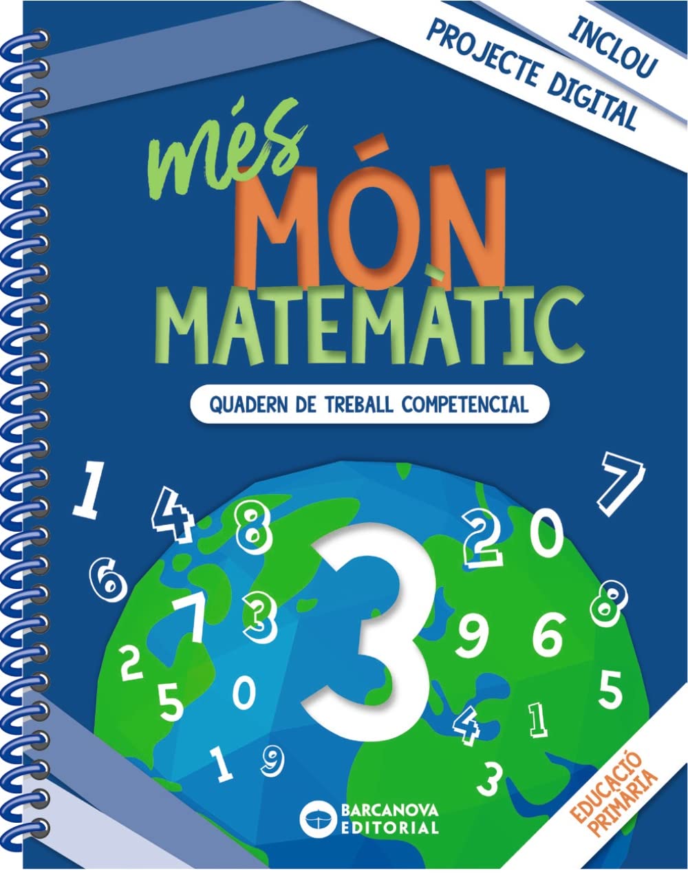 Libro: més Món matemàtic 3: Quaderns de treball de Competències bàsiques