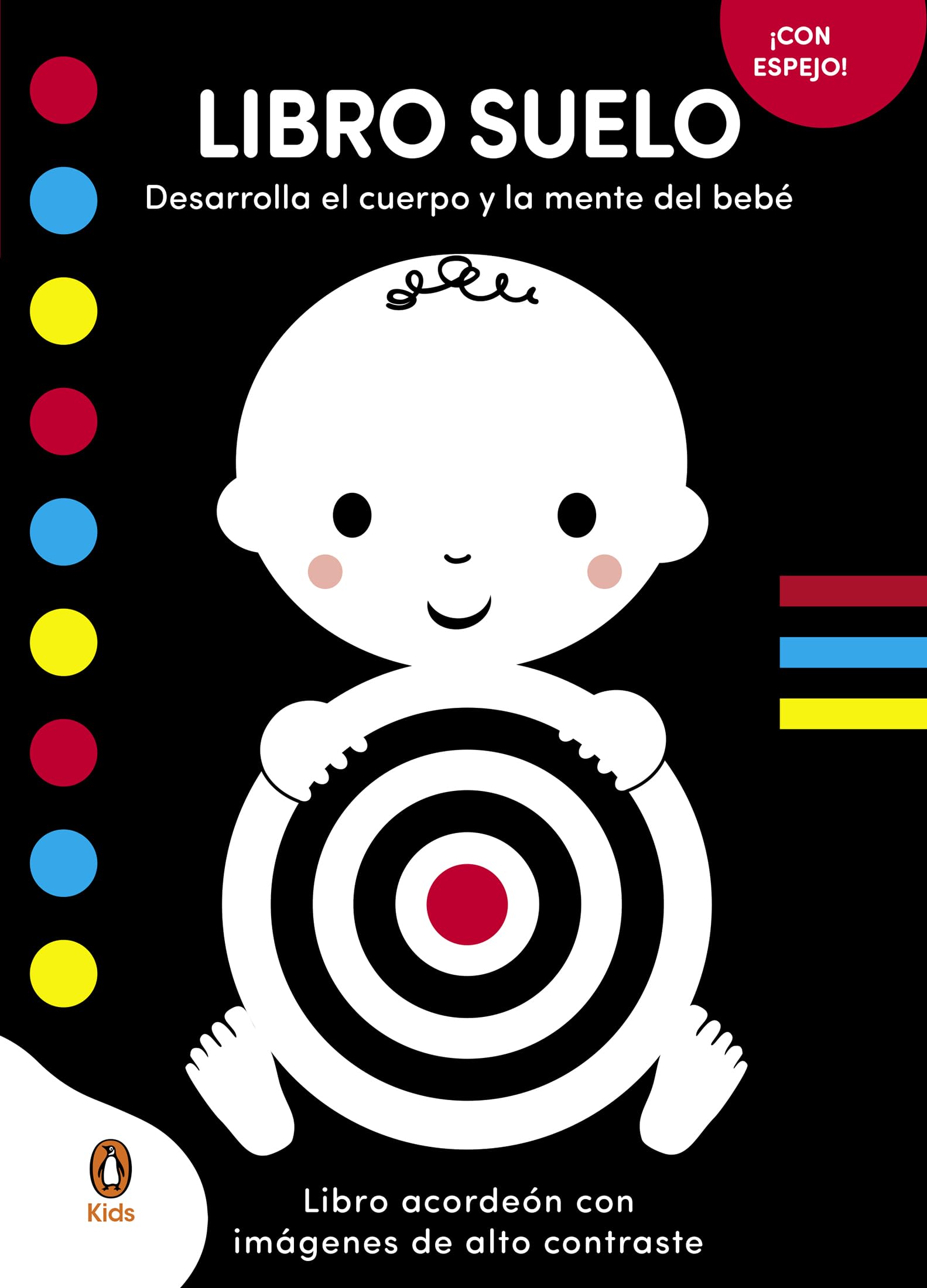 Libro suelo: El libro acordeón para desarrollar la mente del bebé