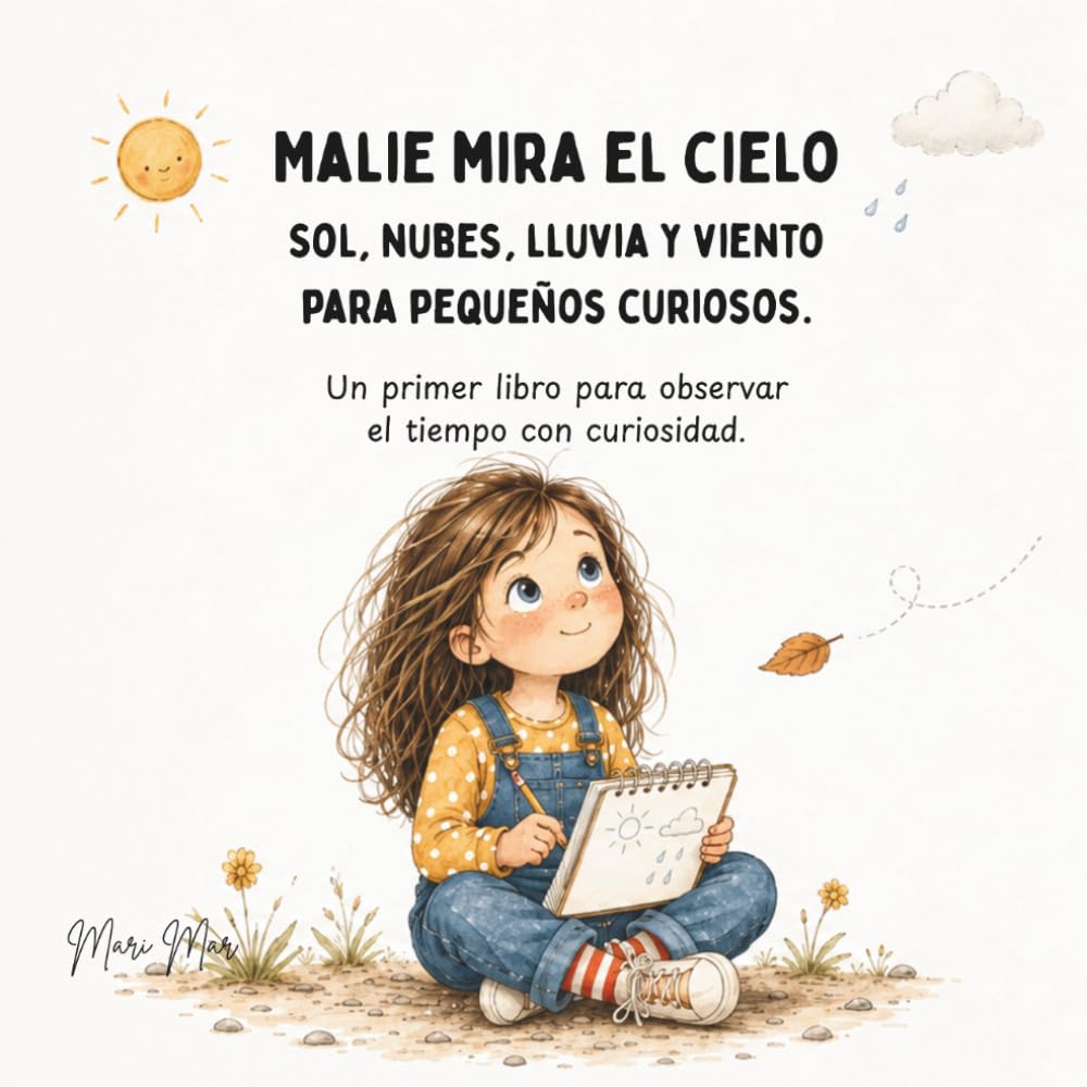 Libro: Malie mira el cielo: Sol, nubes, lluvia y viento para pequeños curiosos