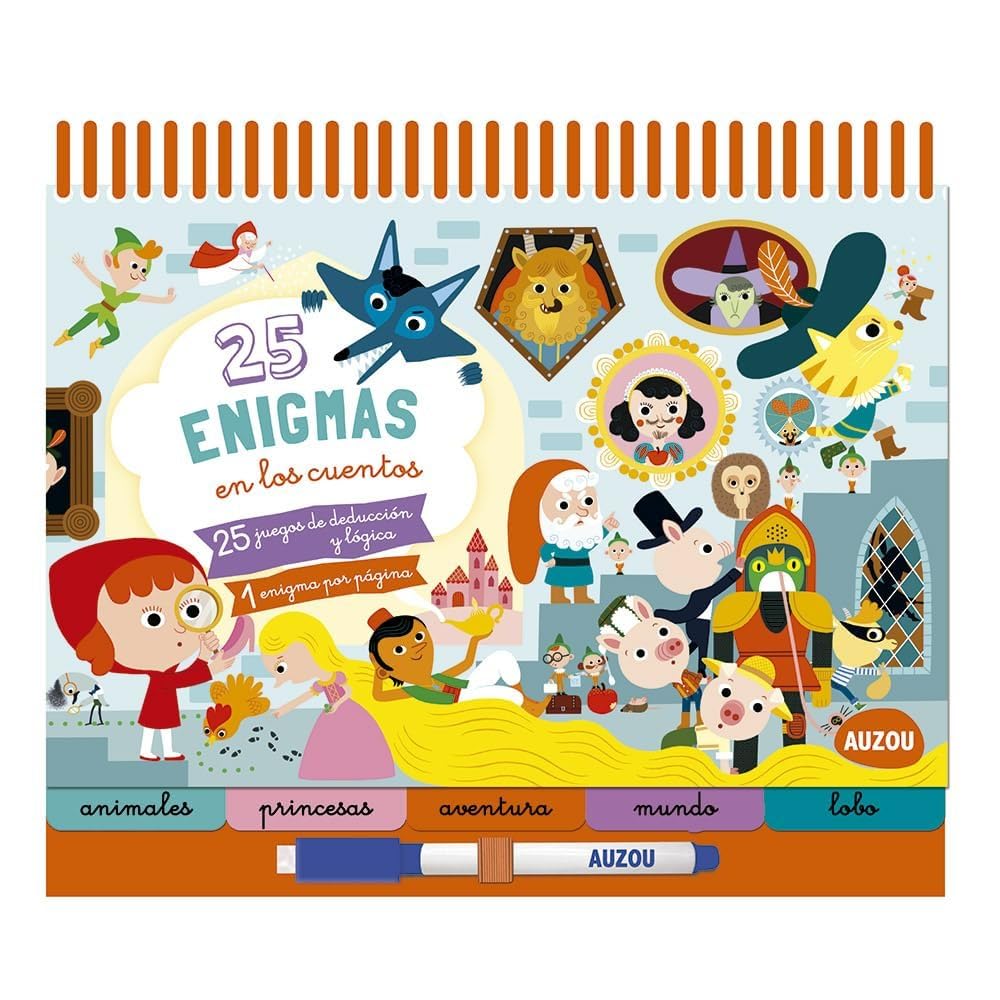 Libro: Espirla. 25 enigmas en los cuentos