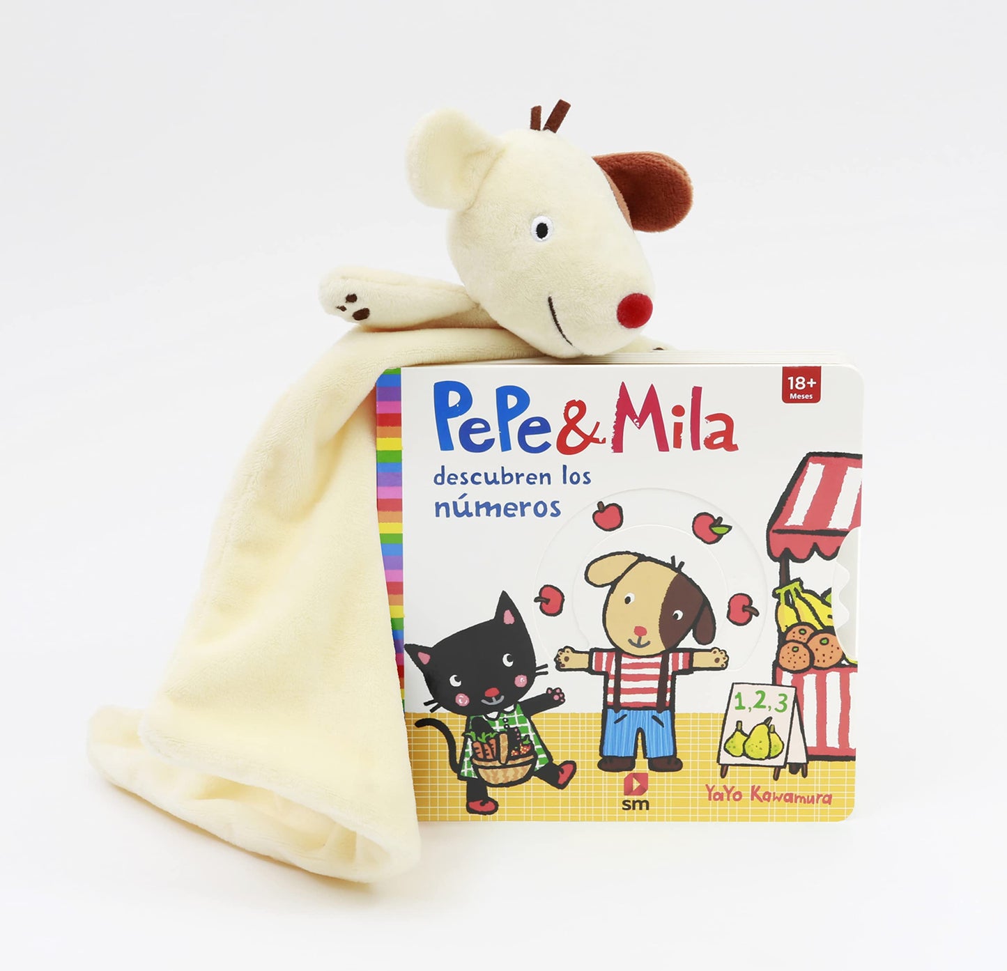Libro: Pack con Doudou Pepe&Mila descubren los números