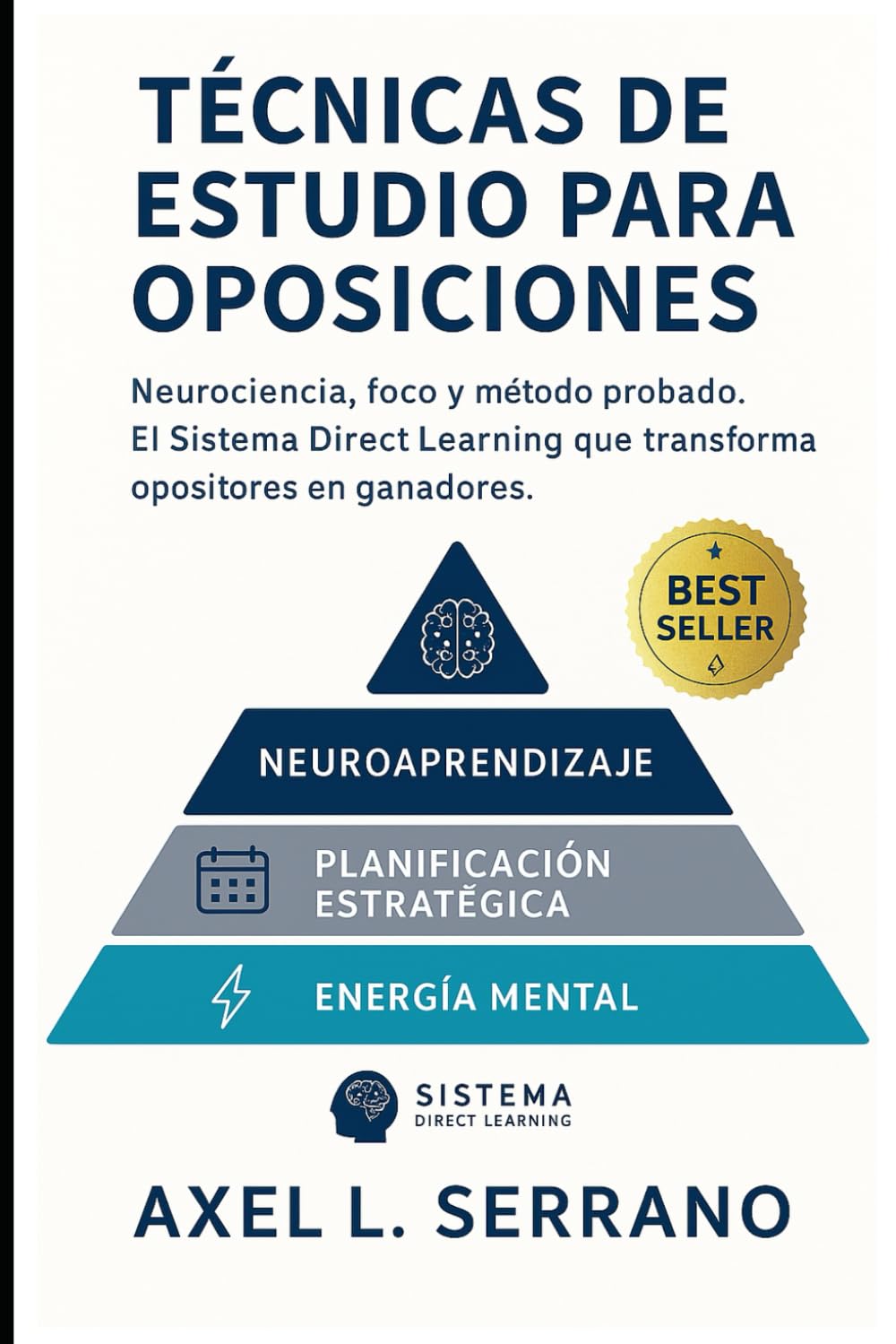 Libro: Técnicas de estudio para oposiciones: Neurociencia, foco y método probado. El Sistema Direct Learning que transforma opositores en ganadores.