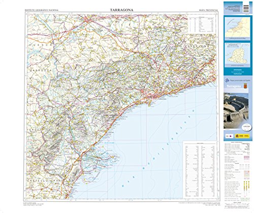 Libro: Mapa provincial de Tarragona, E 1:200000