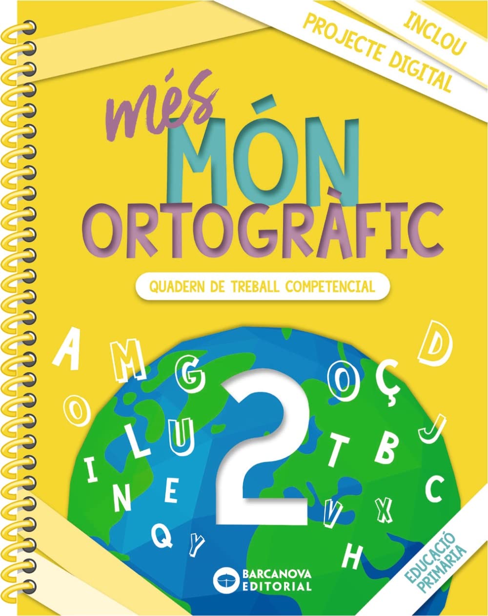 Libro: més Món ortogràfic 2: Quadern de treball de Competències bàsiques