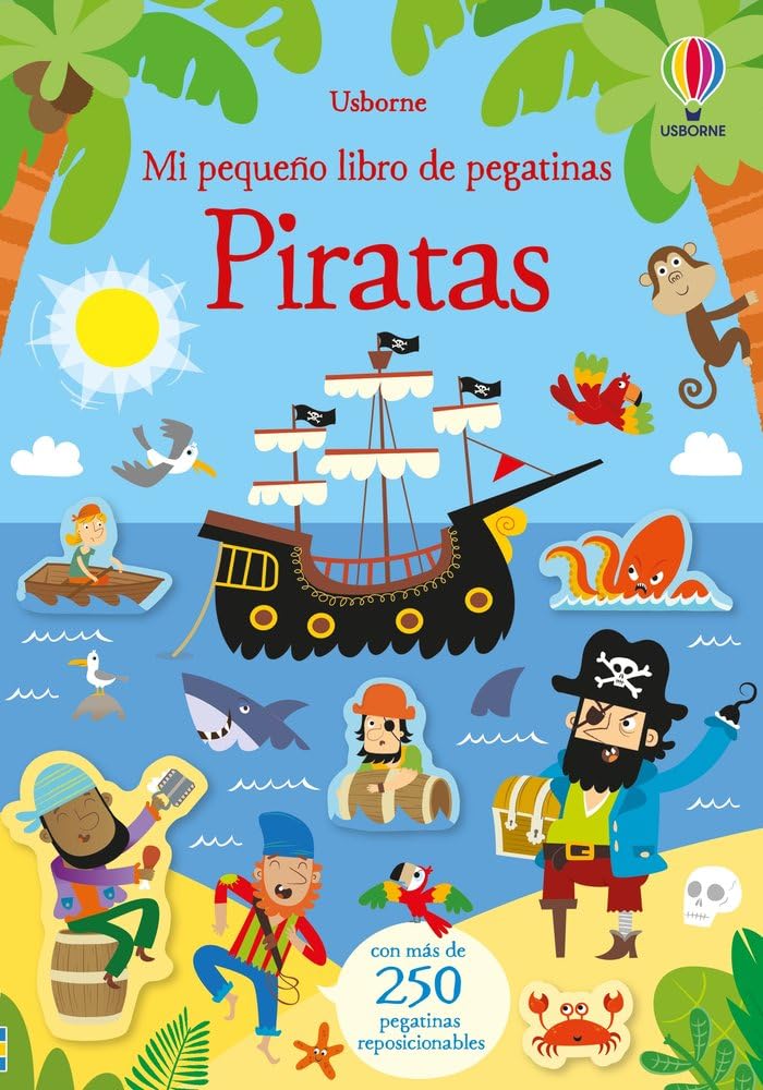Piratas (Mi pequeño libro de pegatinas)