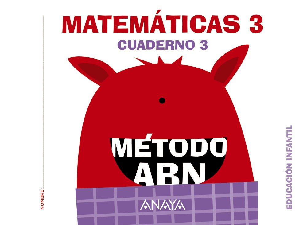 Libro: Matemáticas ABN. Nivel 3. Cuaderno 3.