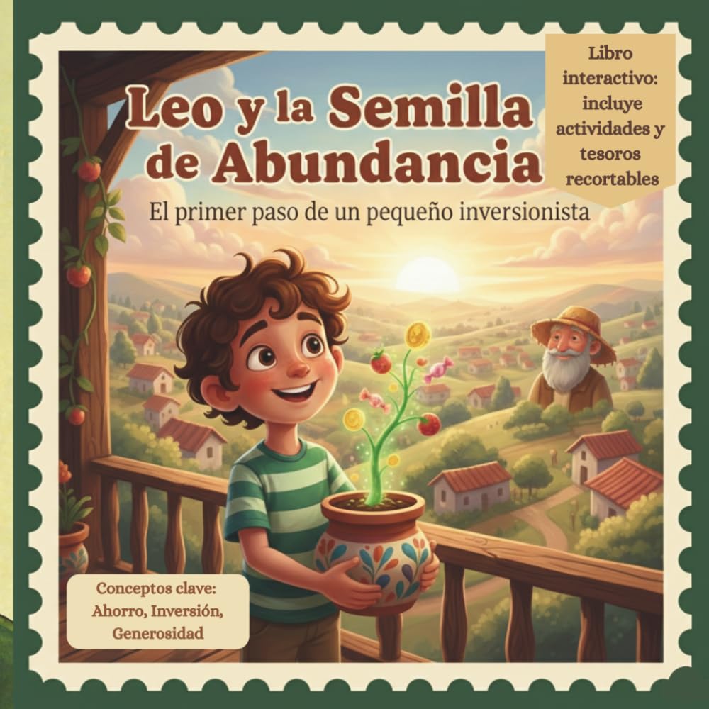 Libro: Leo y la Semilla de Abundancia: El primer paso de un pequeño inversionista (Spanish Edition)