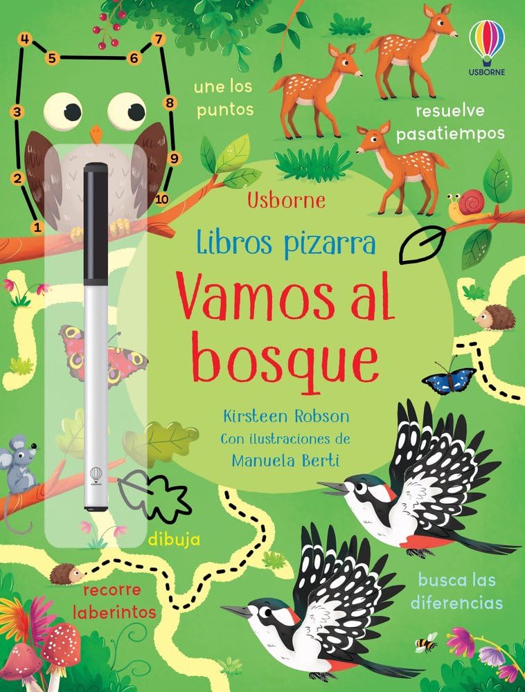 Libro: VAMOS AL BOSQUE LIBROS PIZARRA ACTIVIDAD