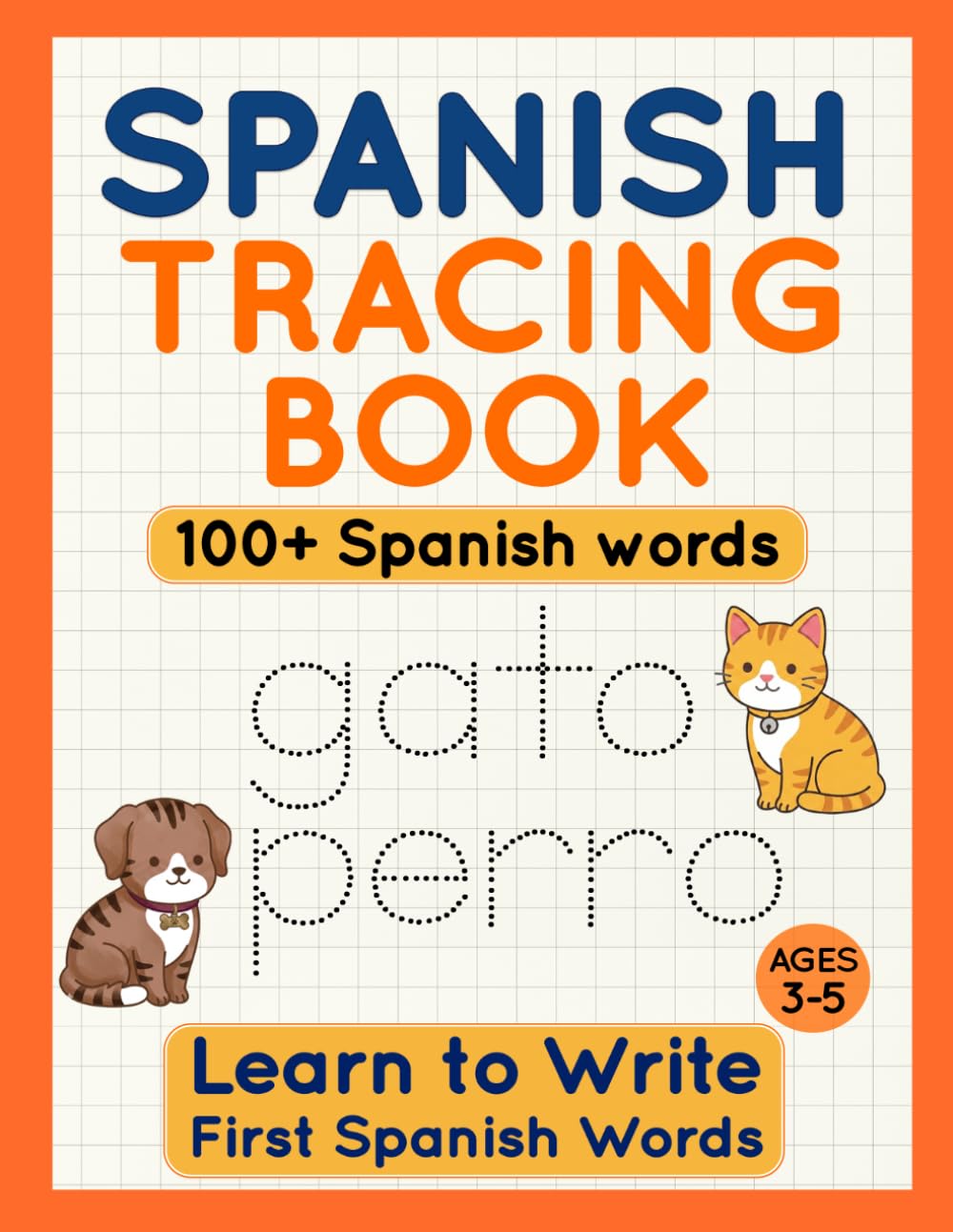 Libro: Spanish Tracing Book for Kids Ages 3-5: A Step-by-Step Writing & Vocabulary System for Toddlers — No Spanish Required (Wooden House Bilingual Learning Series)