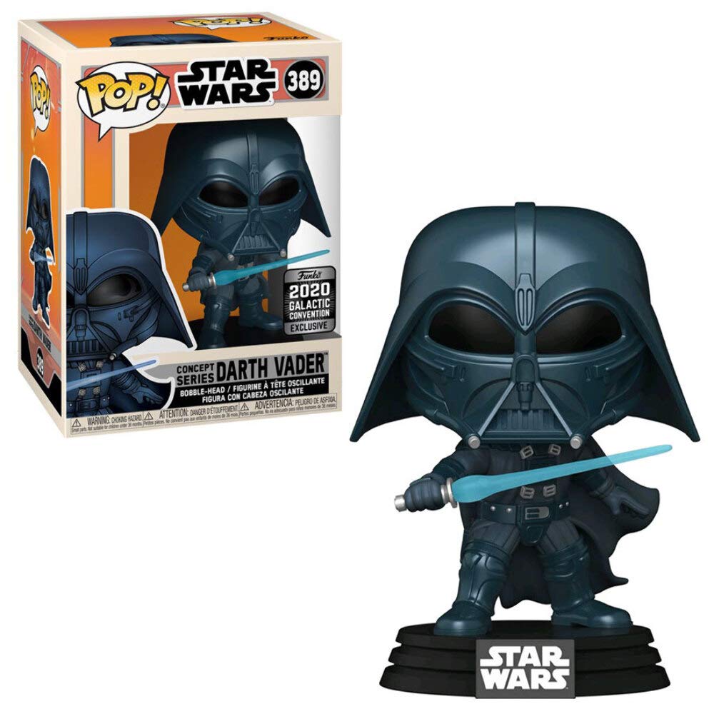 Funko Pop! Star Wars Darth Vader #389 Concept Series Galactic Convention Exclusivo