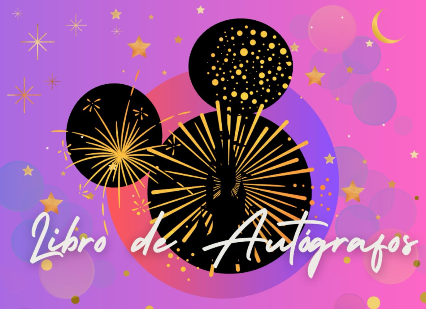 Libro de Autógrafos: para recolectar tus firmas y fotos favoritas en aventuras de parques temáticos