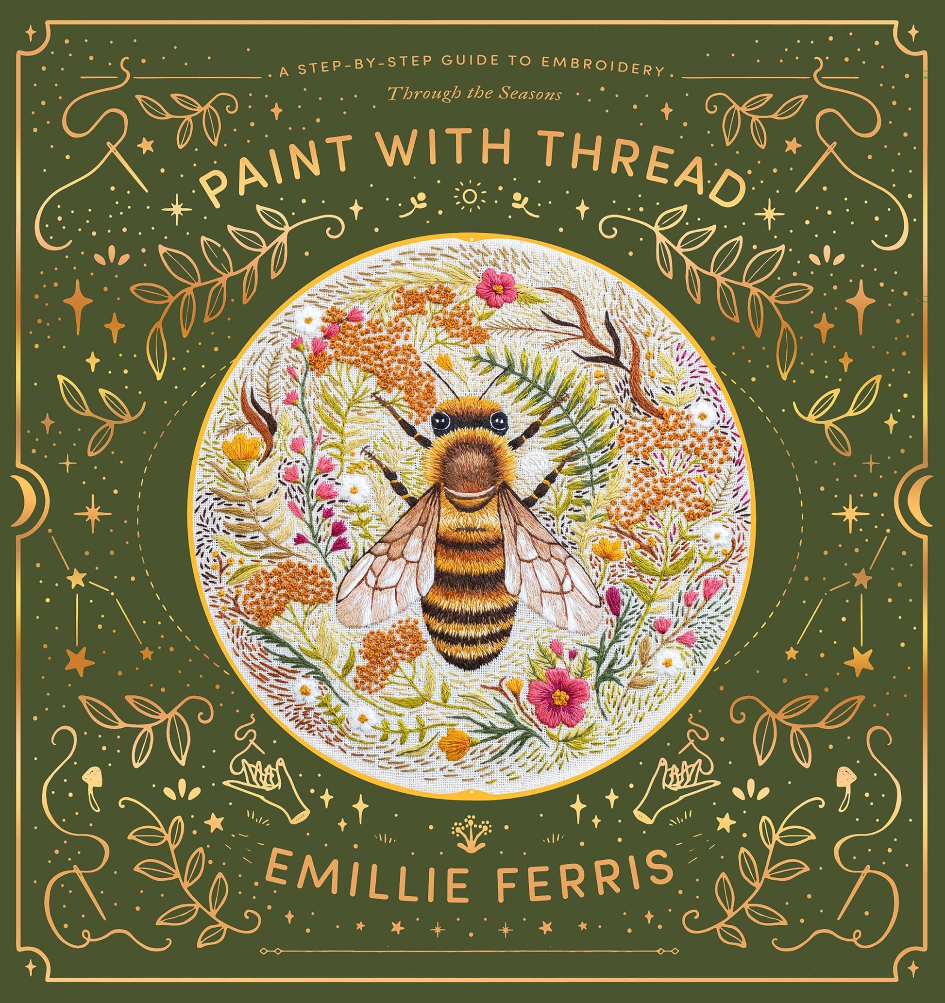 Libro: Paint with Thread: A step-by-step guide to embroidery through the seasons