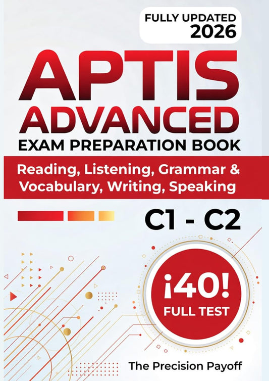 Aptis Advanced Exam Preparation Book