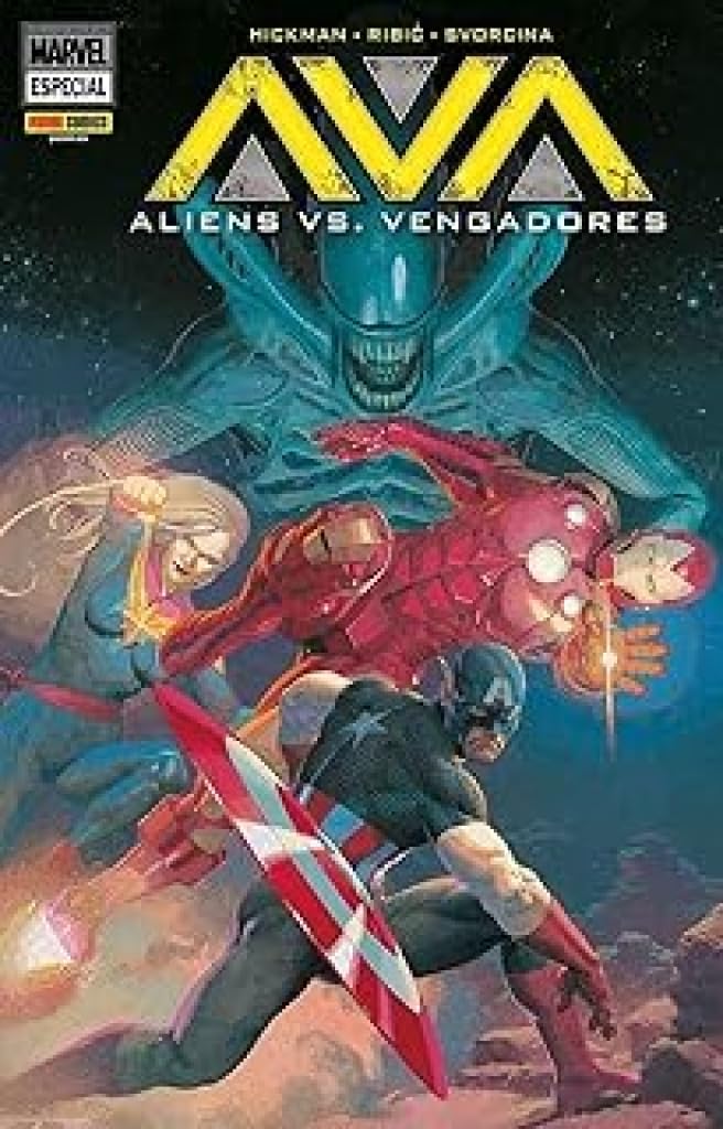 Libro: Marvel one-shot 6. aliens vs. vengadores