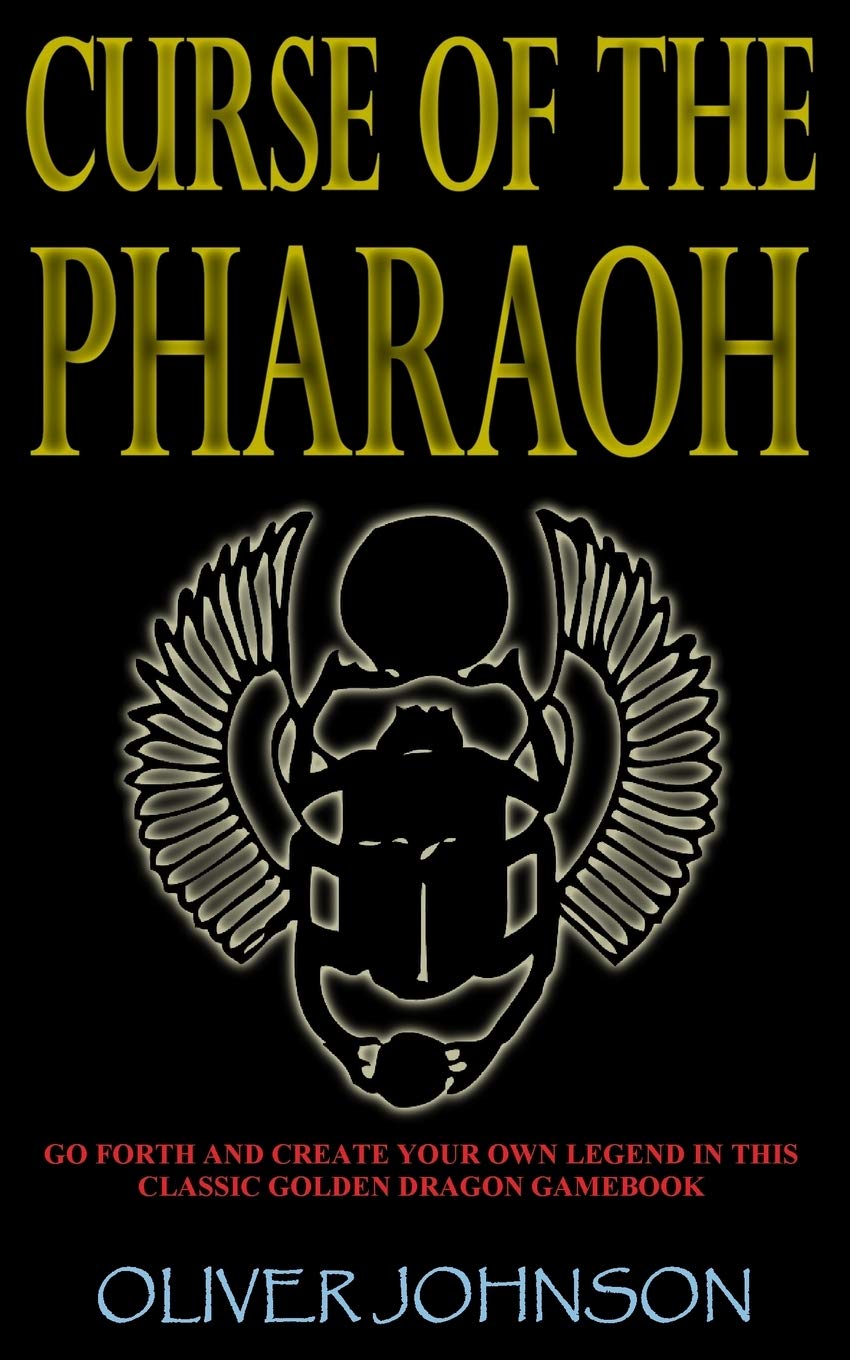 Libro: Curse of the Pharaoh (Golden Dragon Gamebooks)