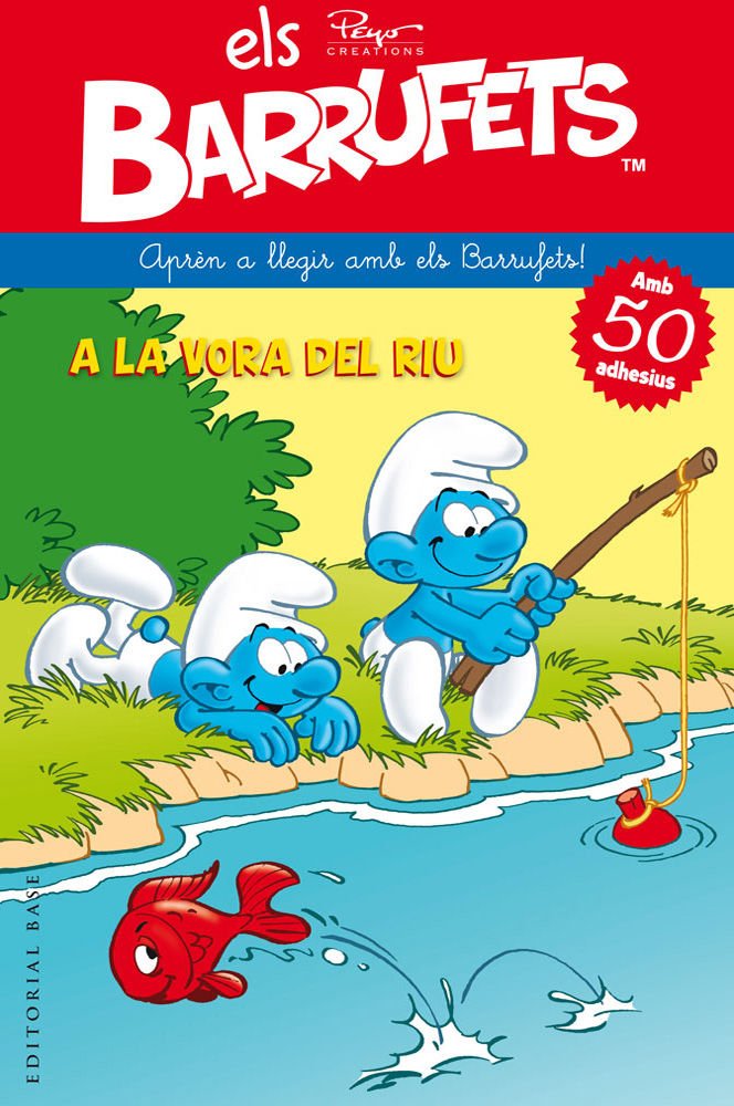 Libro: Aprèn a llegir amb els Barrufets! A la vora del riu