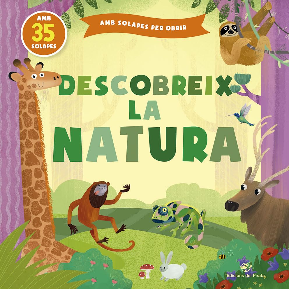 Libro: Descobreix la natura: Contes infantils amb solapes - 1 a 4 anys (Contes per aprendre tocant)