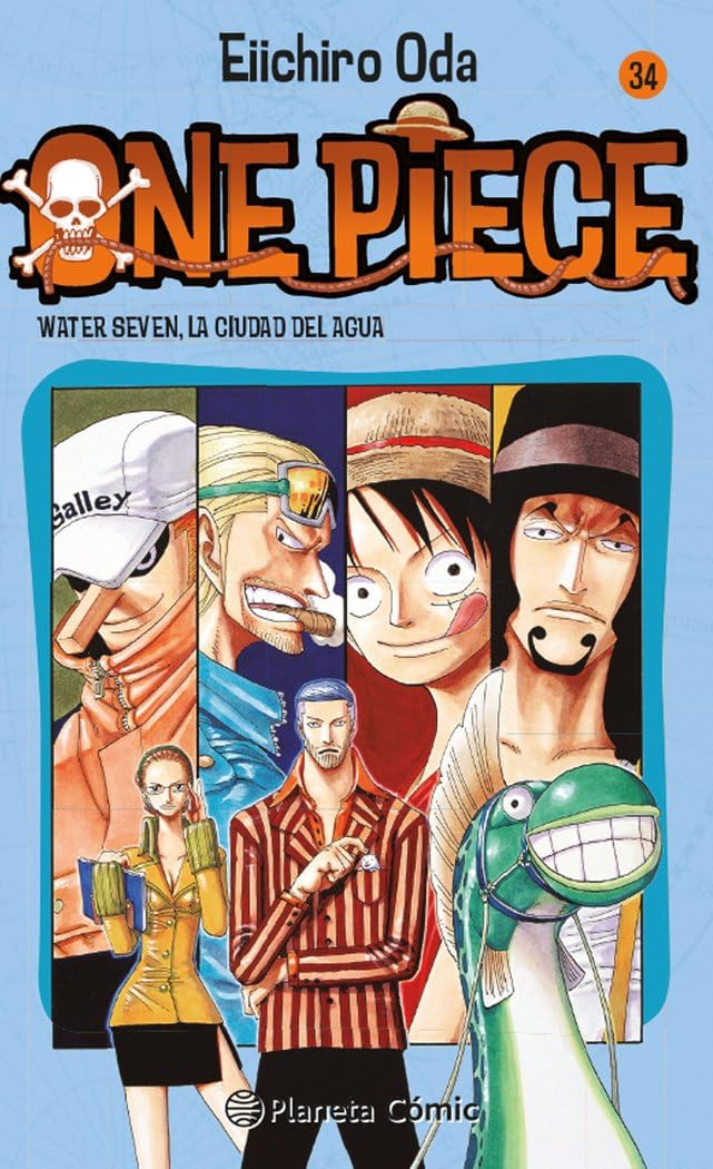 Libro: One Piece nº 034: Water Seven, "la Ciudad del Agua": 34 (Manga Shonen)