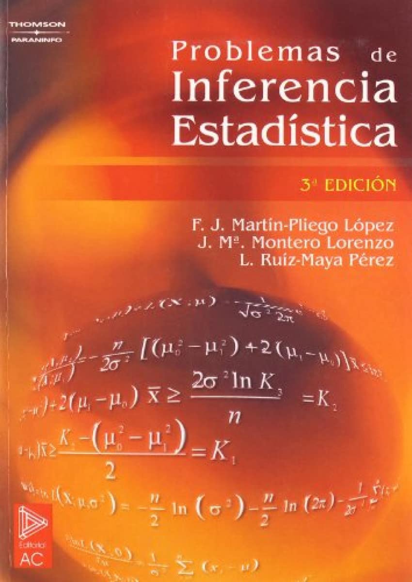 Libro: Problemas de inferencia estadística. 3ª ed.