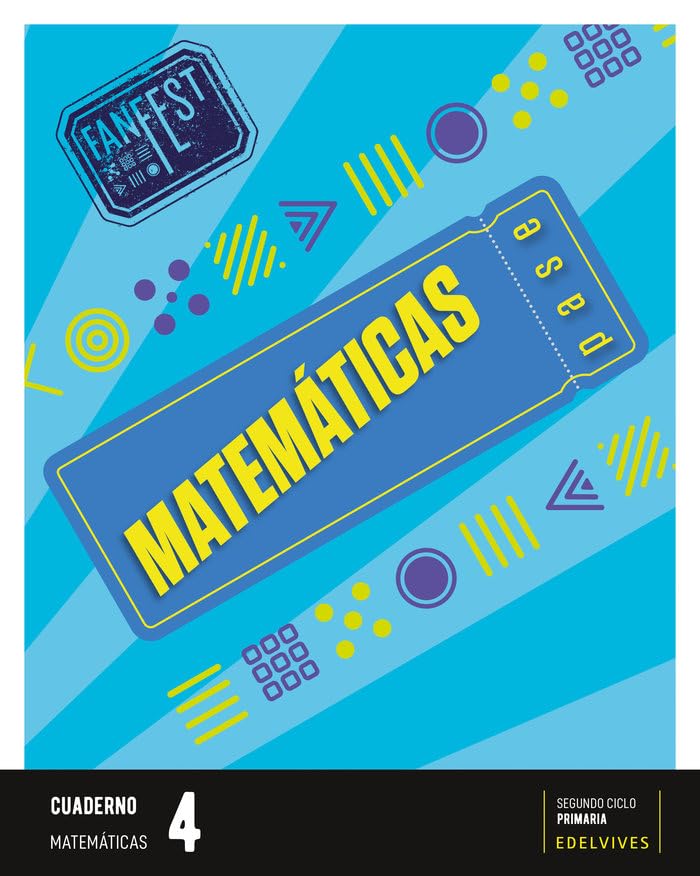Libro: Proyecto: FanFest - Matemáticas 4 - Cuaderno [Castilla y León - Galicia]