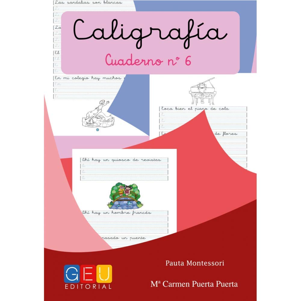 Libro: CALIGRAFIA 6 PAUTA