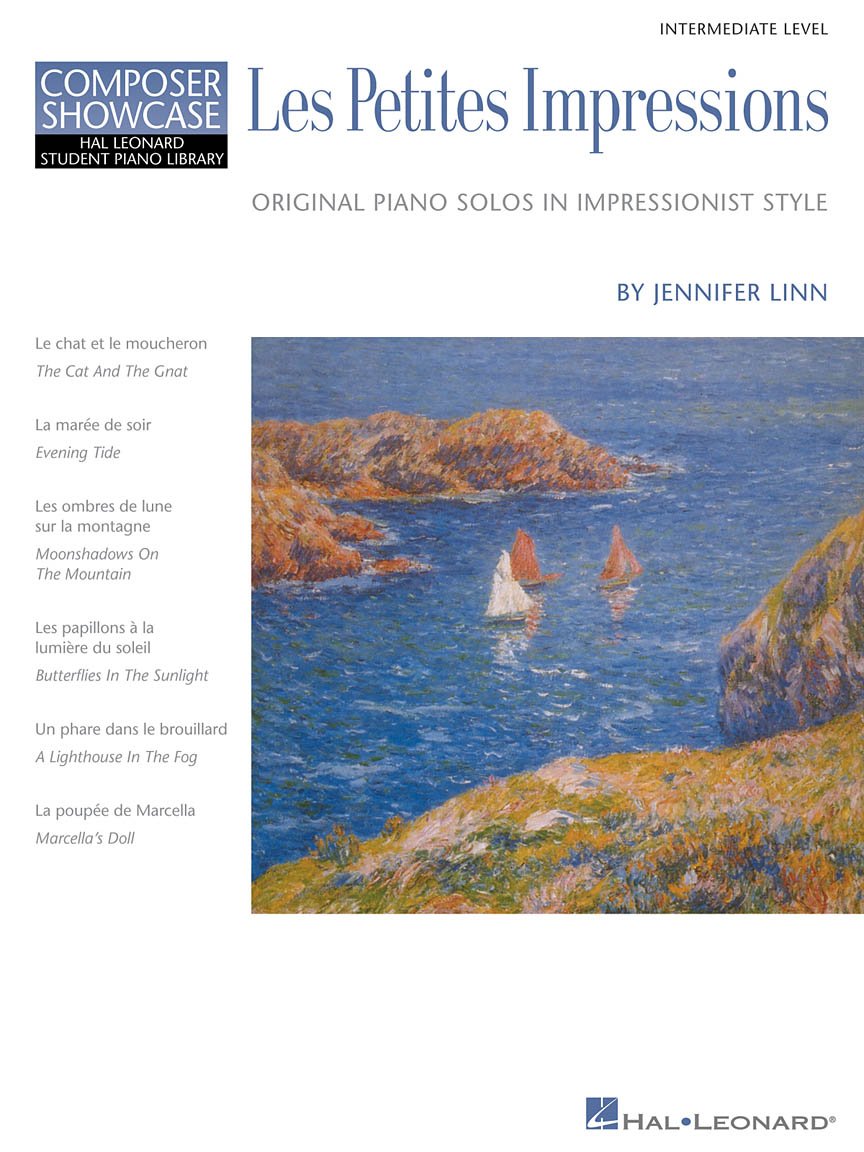 Libro: Jennifer linn - les petites impressions piano: Original Piano Solos in Impressionist Style. Intermediate Level (Hal Leonard Student Piano Library Showcase)