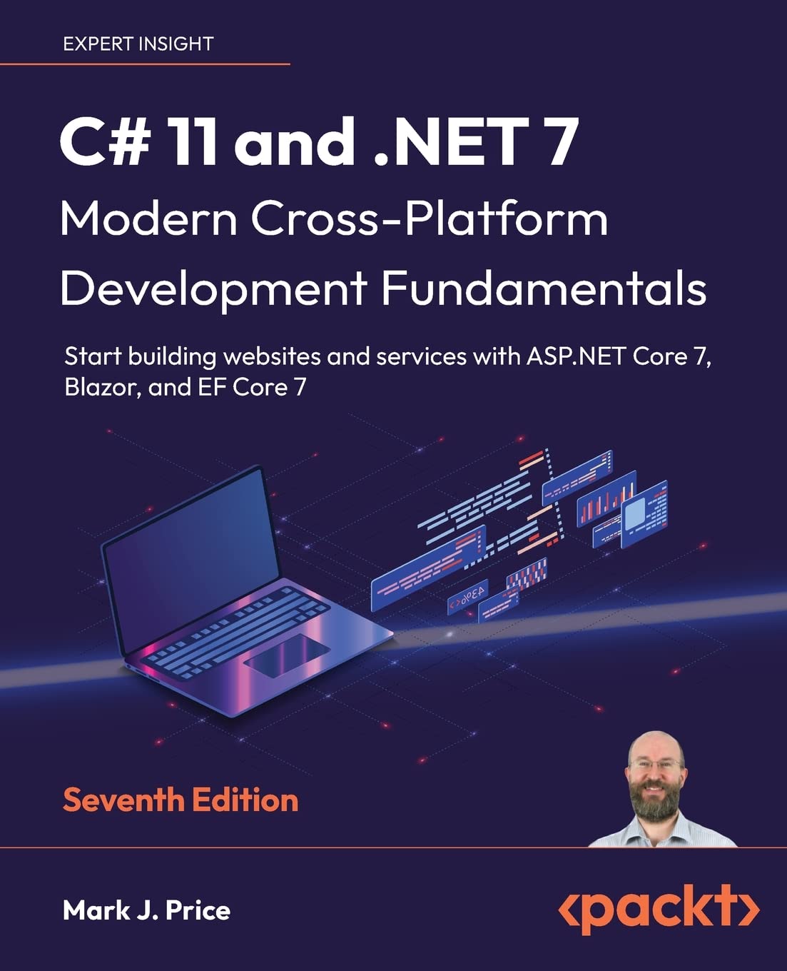 Libro: C# 11 and .NET 7 – Modern Cross-Platform Development Fundamentals: Start building websites and services with ASP.NET Core 7, Blazor, and EF Core 7