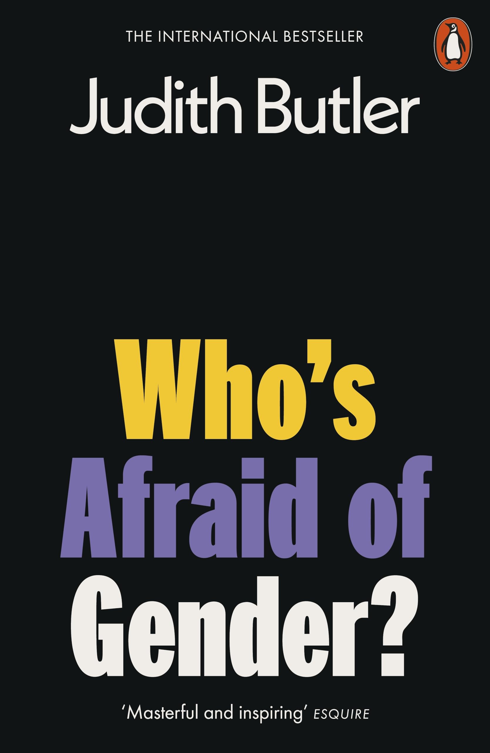 Libro: Who's Afraid of Gender?