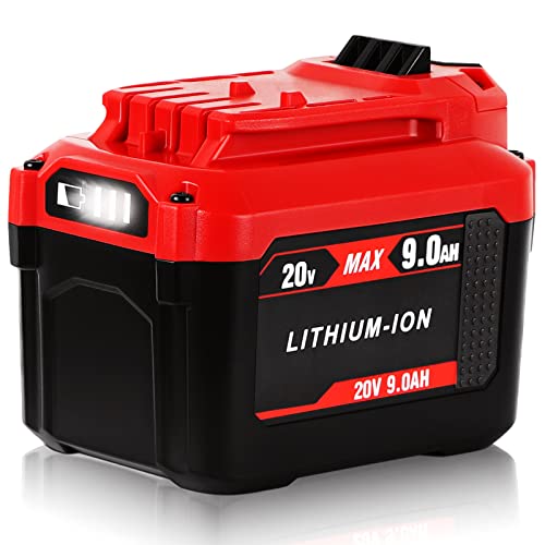 TenHutt-【Actualización】-Batería-de-repuesto-de-9.0-Ah-para-Craftsman-20V-Batería-V20-de-iones-de-litio-para-CMCB205-CMCB204-CMCB206-CMCB202-CMCB201-20V-Herramientas-eléctricas-inalámbricas