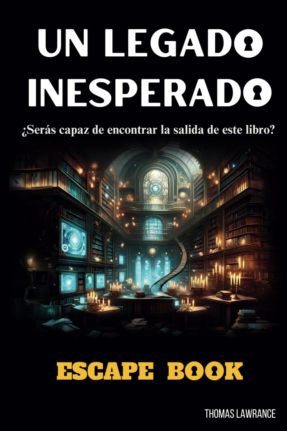 UN LEGADO INESPERADO ESCAPE BOOK: Escape Room para adultos con acertijos y rompecabezas interactivos - Resuelve misterios y juegos de lógica. Juega solo, en familia o en equipo (SAGA ESCAPE)