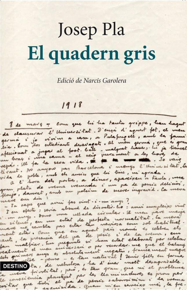 Libro: El quadern gris: Edició crítica de Narcís Garolera