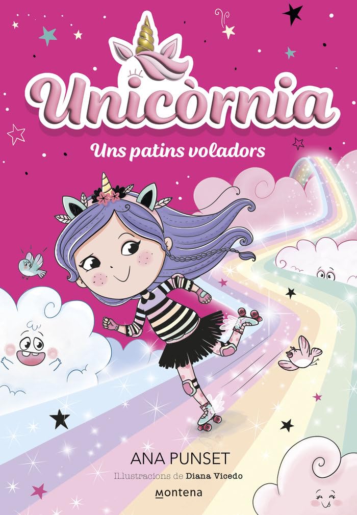 Unicòrnia 8 - Uns patins voladors: Primeres lectures en català (Montena)
